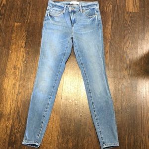 LOFT Skinny, Light-wash Jeans